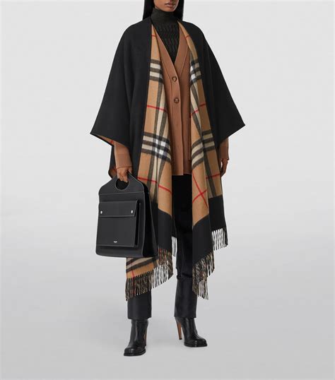 burberry jacka dam online|burberry cashmere cape jacket.